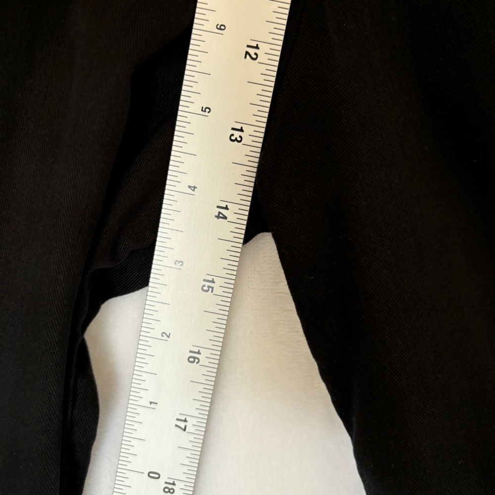 & Other Stories Stockholm womens black pull on wide leg high rise‎ pants size 4 - Picture 4 of 9